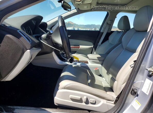 19UUB1F30GA012285 2016 ACURA TLX Silver წინა სალონის ხედი
