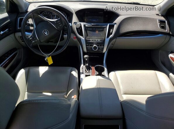 19UUB1F30GA012285 2016 ACURA TLX Silver წინა პანელის ხედი