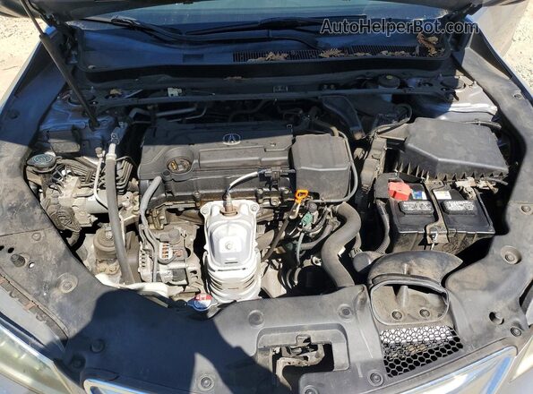 19UUB1F30GA012285 2016 ACURA TLX Silver უკანა სალონის ხედი