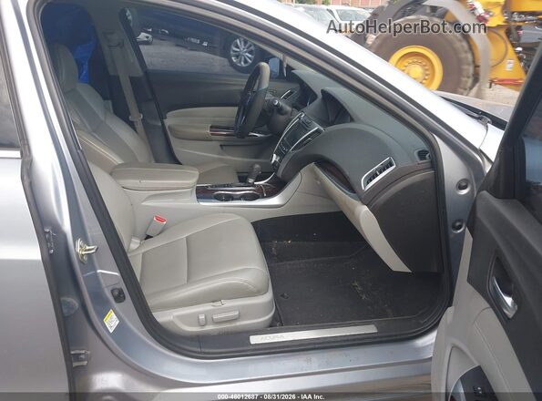 19UUB1F30GA012318 2016 ACURA TLX Silver Widok wnętrza z przodu