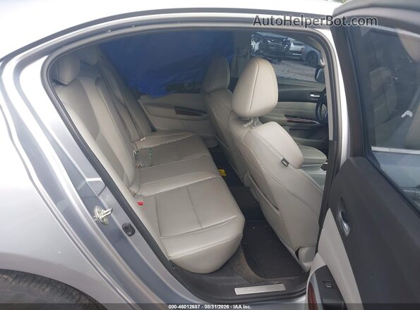 19UUB1F30GA012318 2016 ACURA TLX Silver Widok naklejki z numerem VIN