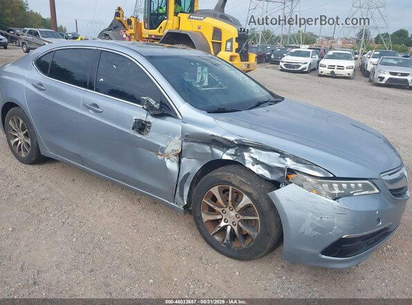 19UUB1F30GA012318 2016 ACURA TLX Silver Widok z przodu