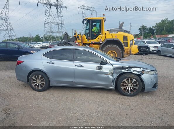 19UUB1F30GA012318 2016 ACURA TLX Silver Widok wnętrza z tyłu