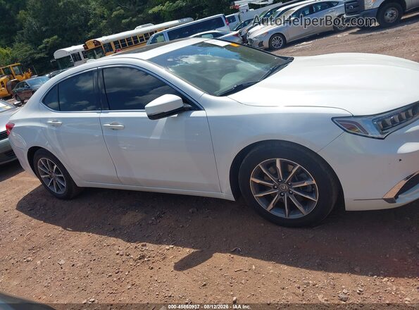 19UUB1F30JA010592 2018 ACURA TLX White Rear interior view