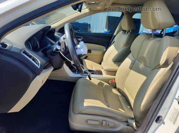 19UUB1F30KA001165 2019 ACURA TLX White წინა სალონის ხედი