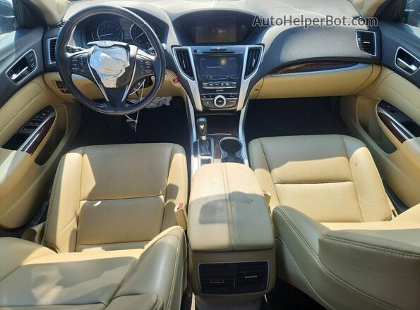 19UUB1F30KA001165 2019 ACURA TLX White წინა პანელის ხედი
