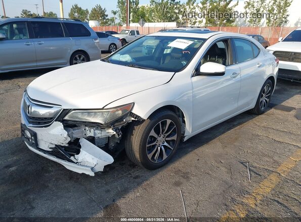 19UUB1F31HA005265 2017 ACURA TLX White Передня ліва чверть