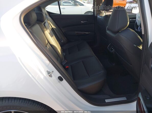 19UUB1F31HA005265 2017 ACURA TLX White Вид наклейки з VIN-кодом