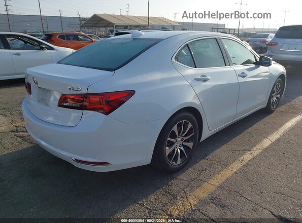 19UUB1F31HA005265 2017 ACURA TLX White Задня права чверть