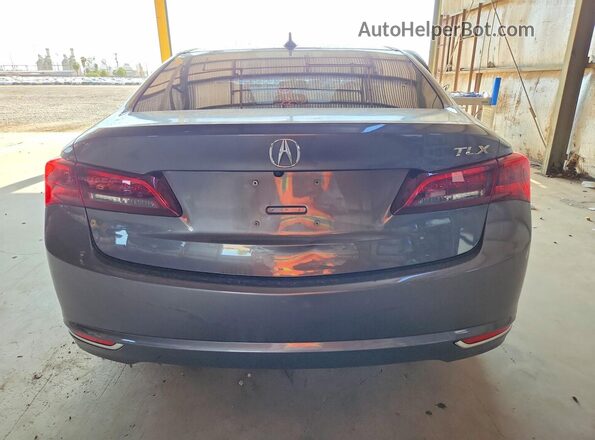 19UUB1F31HA010868 2017 ACURA TLX Серый Вид сзади