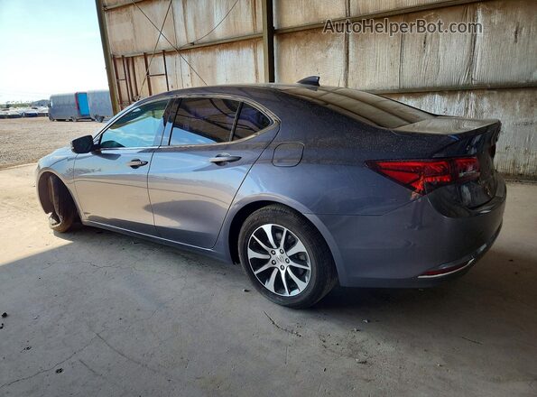 19UUB1F31HA010868 2017 ACURA TLX Серый Задняя левая четверть