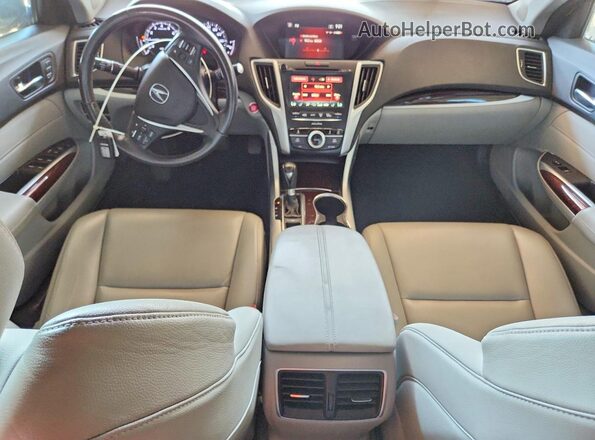 19UUB1F31HA010868 2017 ACURA TLX Серый Вид панели приборов