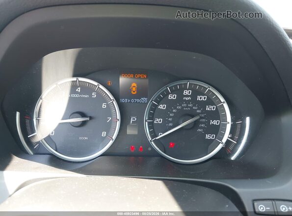 19UUB1F32GA005497 2016 ACURA TLX Серый Вид задних сидений