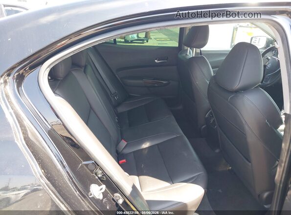 19UUB1F32GA009601 2016 ACURA TLX Black VIN კოდის სტიკერის ხედი