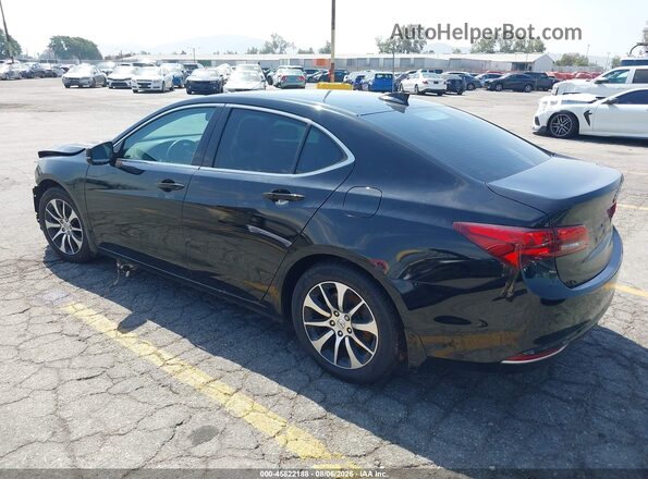 19UUB1F32GA009601 2016 ACURA TLX Black უკანა მარცხენა