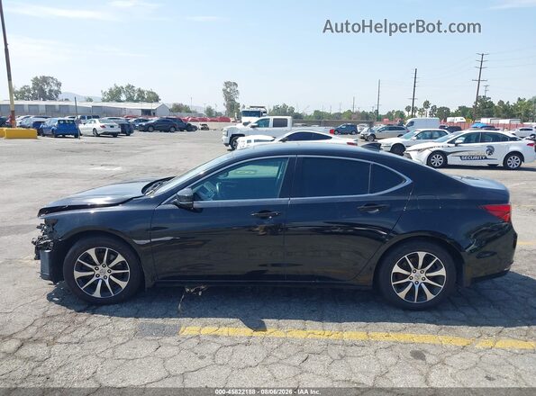 19UUB1F32GA009601 2016 ACURA TLX Black სალონის 360-გრადუსიანი ხედი