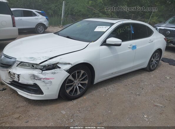19UUB1F32GA015348 2016 ACURA TLX White Передня ліва чверть