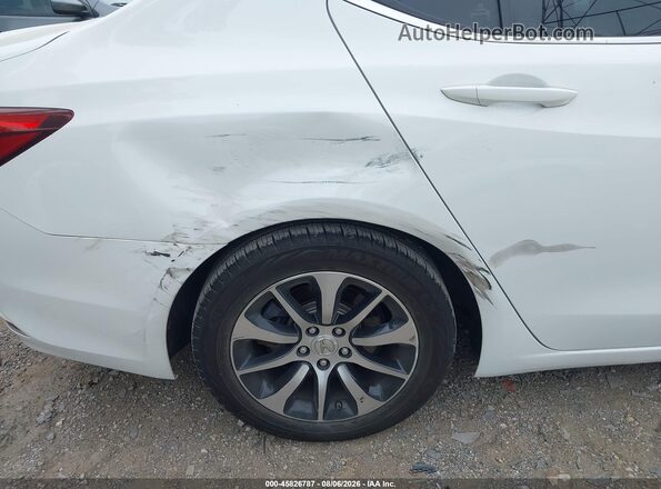 19UUB1F32GA015348 2016 ACURA TLX White Вид спереду