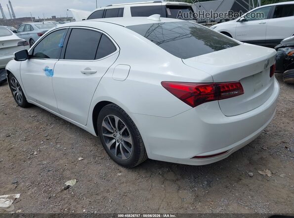 19UUB1F32GA015348 2016 ACURA TLX White Задня ліва чверть