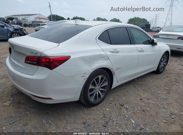 19UUB1F32GA015348 2016 ACURA TLX White Задня права чверть
