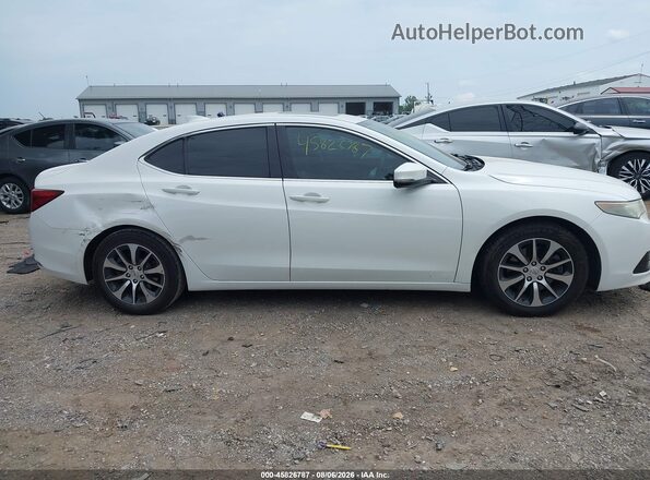 19UUB1F32GA015348 2016 ACURA TLX White Вид задньої частини салону