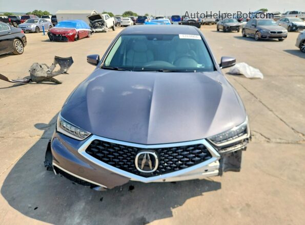 19UUB1F32LA013433 2020 ACURA TLX Gray წინა ხედი