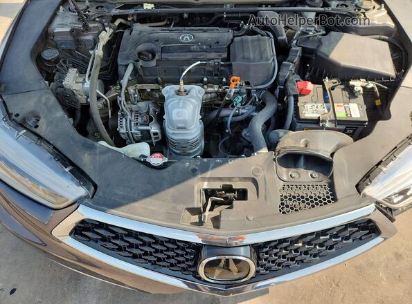 19UUB1F32LA013433 2020 ACURA TLX Gray უკანა სალონის ხედი