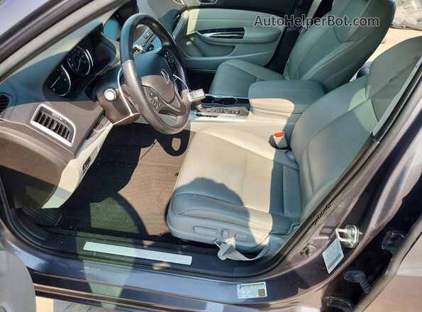 19UUB1F32LA013433 2020 ACURA TLX Gray წინა სალონის ხედი