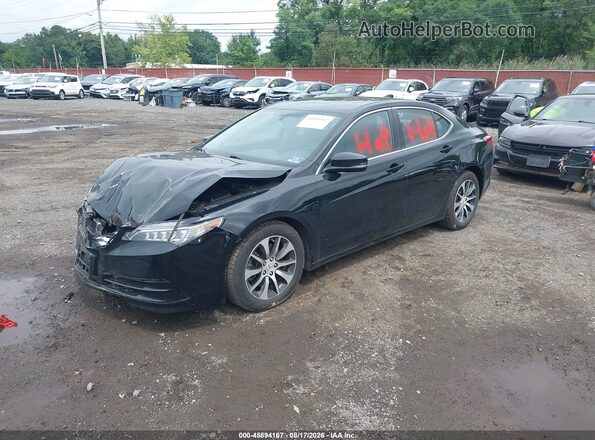 19UUB1F33GA003788 2016 ACURA TLX Black Vista tres cuartos delantera izquierda