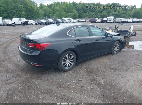 19UUB1F33GA003788 2016 ACURA TLX Black Trasero derecho