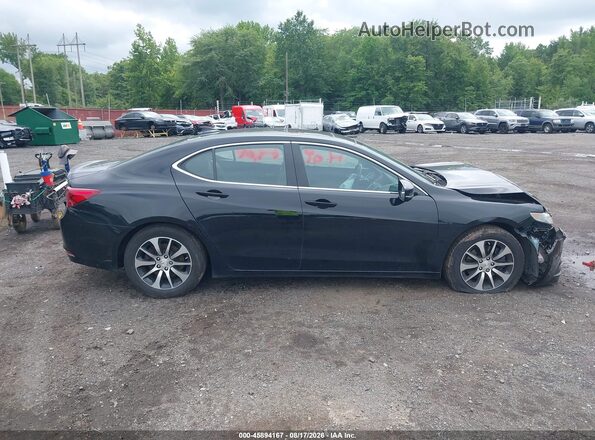 19UUB1F33GA003788 2016 ACURA TLX Black Vista interior trasera