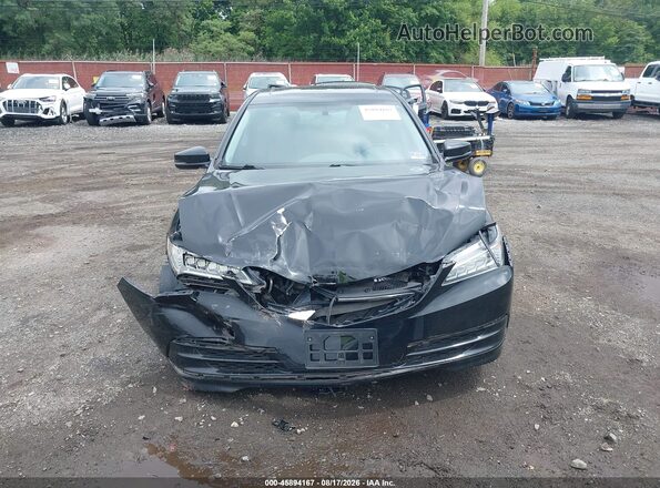 19UUB1F33GA003788 2016 ACURA TLX Black Vista del cuadro de instrumentos