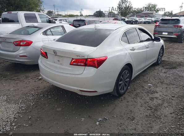 19UUB1F33JA007475 2018 ACURA TLX White Задня права чверть