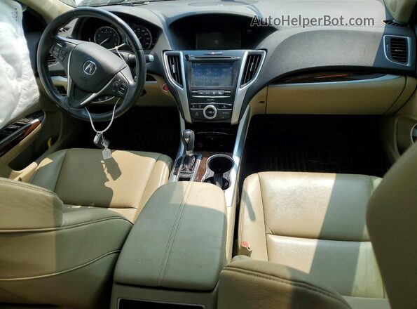 19UUB1F33LA001940 2020 ACURA TLX White Vista del salpicadero