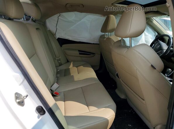 19UUB1F33LA001940 2020 ACURA TLX White Vista de los asientos traseros