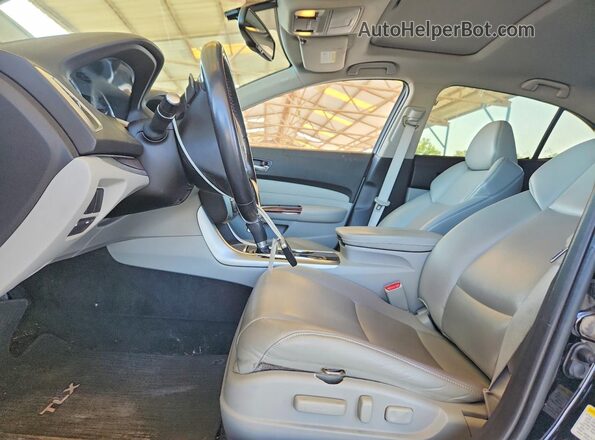 19UUB1F34GA002245 2016 ACURA TLX Black Սալոնի դիմացի տեսք