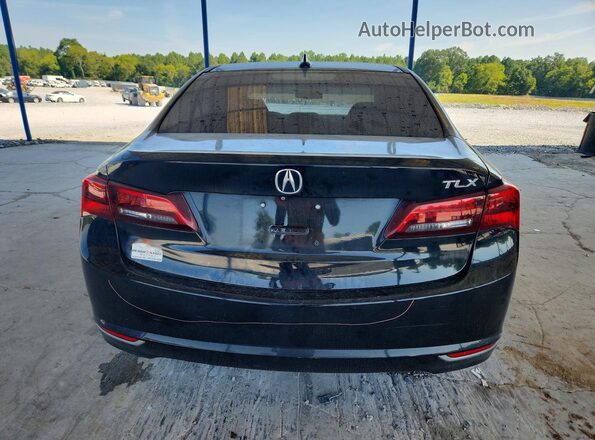 19UUB1F34GA002245 2016 ACURA TLX Black Հետևի տեսք