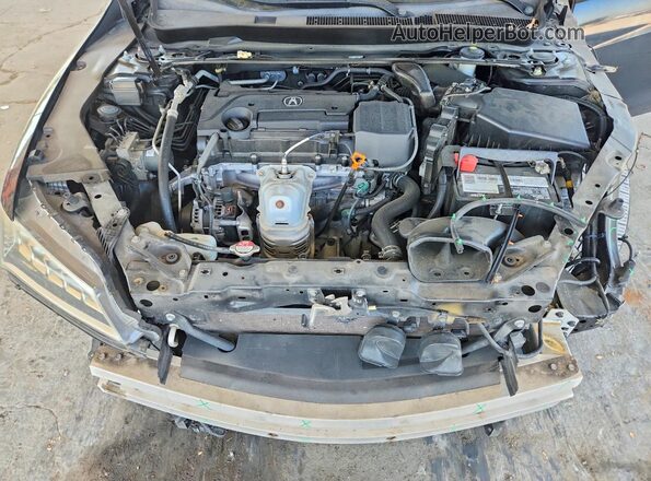 19UUB1F34GA002245 2016 ACURA TLX Black Սալոնի հետևի տեսք