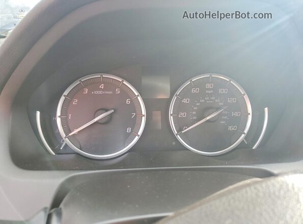 19UUB1F34GA006473 2016 ACURA TLX Черный Вид щитка приборов
