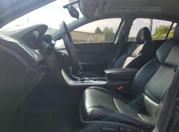 19UUB1F34GA006473 2016 ACURA TLX Черный Вид салона спереди