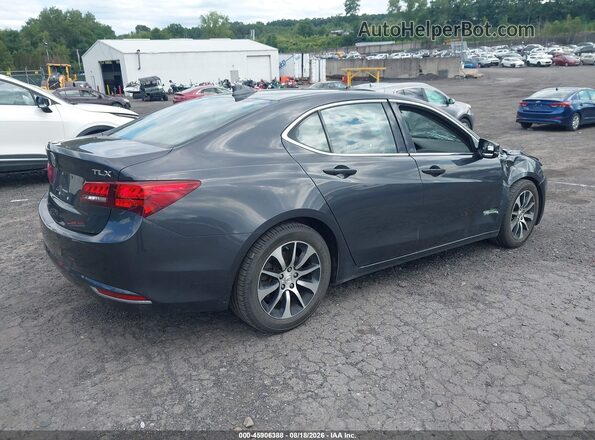 19UUB1F34GA006599 2016 ACURA TLX Серый Задняя правая четверть