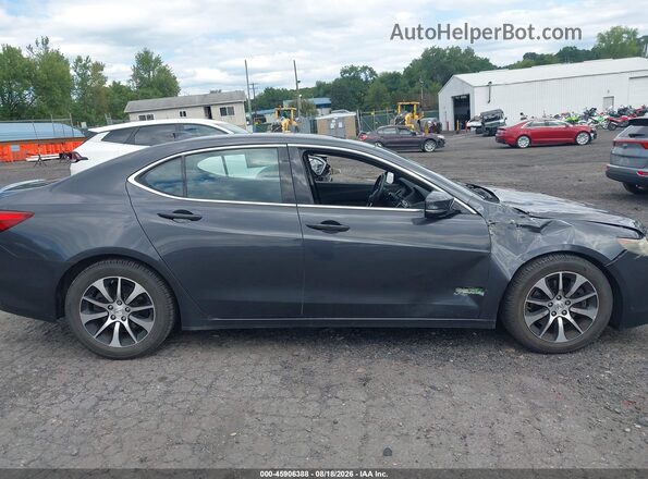 19UUB1F34GA006599 2016 ACURA TLX Серый Вид задней части салона