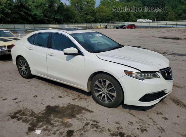 19UUB1F34GA009129 2016 ACURA TLX White Przód prawy