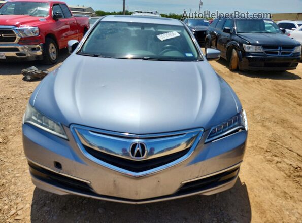 19UUB1F34GA009941 2016 ACURA TLX Silver წინა ხედი