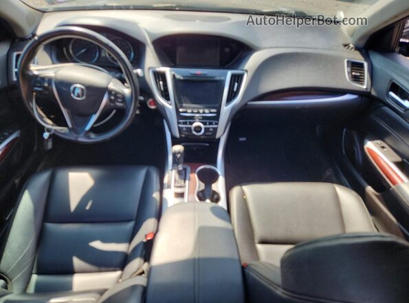 19UUB1F34GA011916 2016 ACURA TLX Black Вид панелі приладів