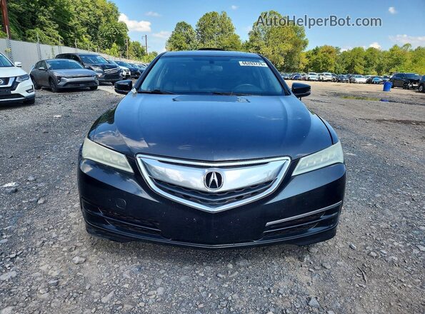19UUB1F34GA011916 2016 ACURA TLX Black Вид спереду