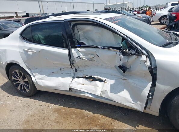 19UUB1F34HA000061 2017 ACURA TLX White Widok z przodu