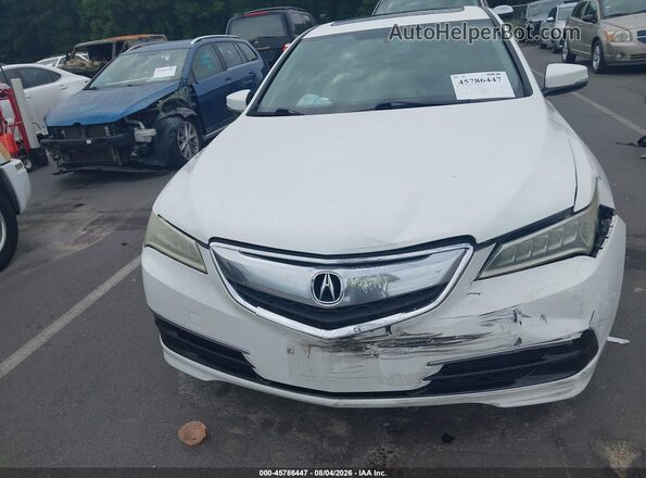 19UUB1F35HA008315 2017 ACURA TLX White Вид спереду