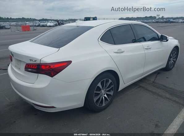 19UUB1F35HA008315 2017 ACURA TLX White Задня права чверть