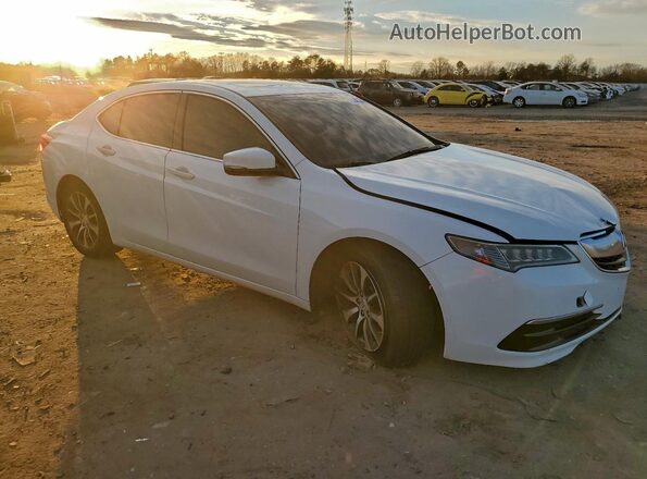 19UUB1F36GA006104 2016 ACURA TLX Белый Передняя правая четверть